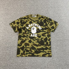 Bape 1st Camo Tee Green