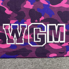 Bape ABC Camo Shark Tee Purple