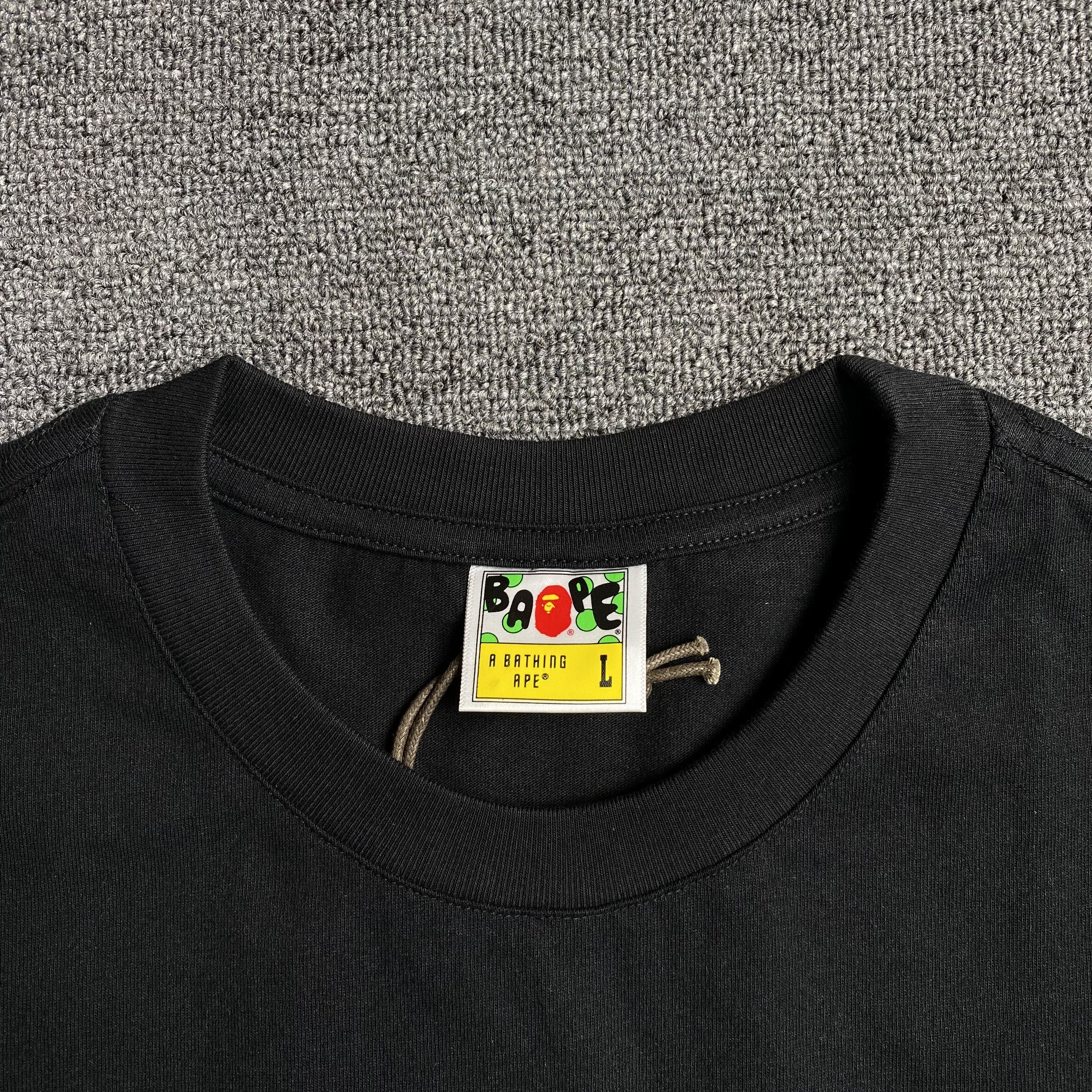 Bape ABC Camo Tee Black