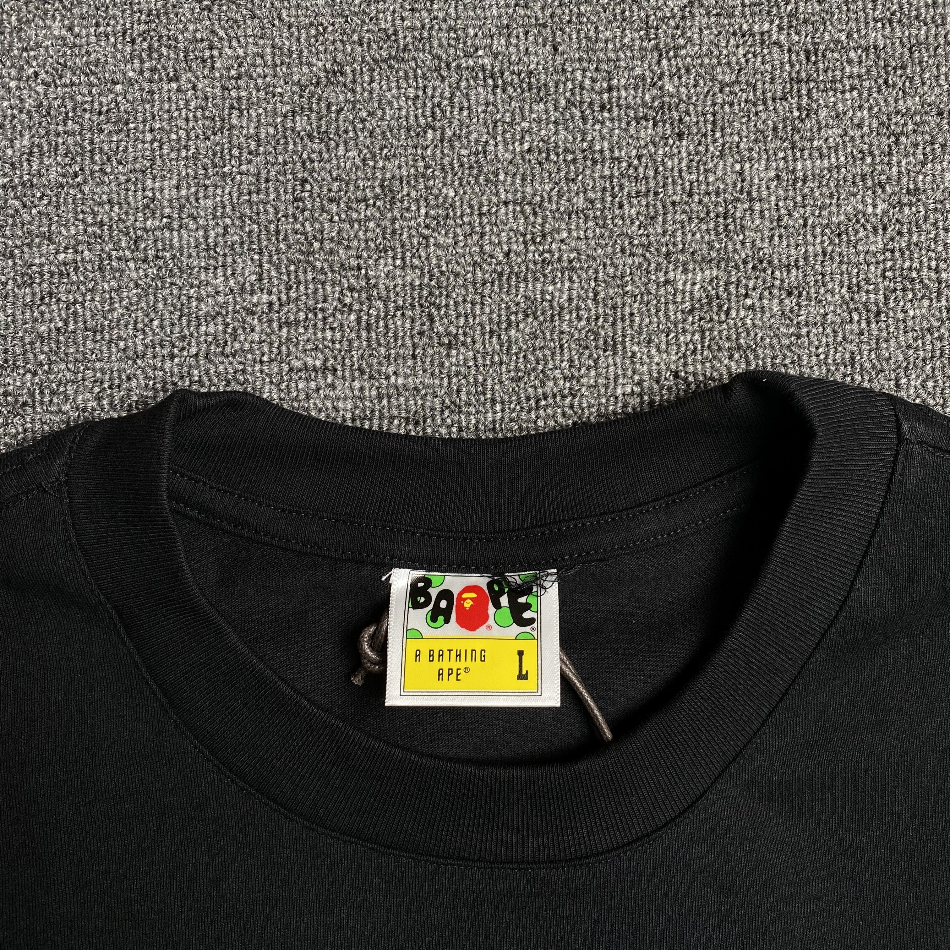 Bape ABC Camo Tee Black