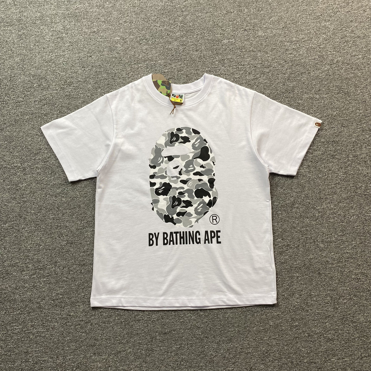 Bape ABC Camo Tee White
