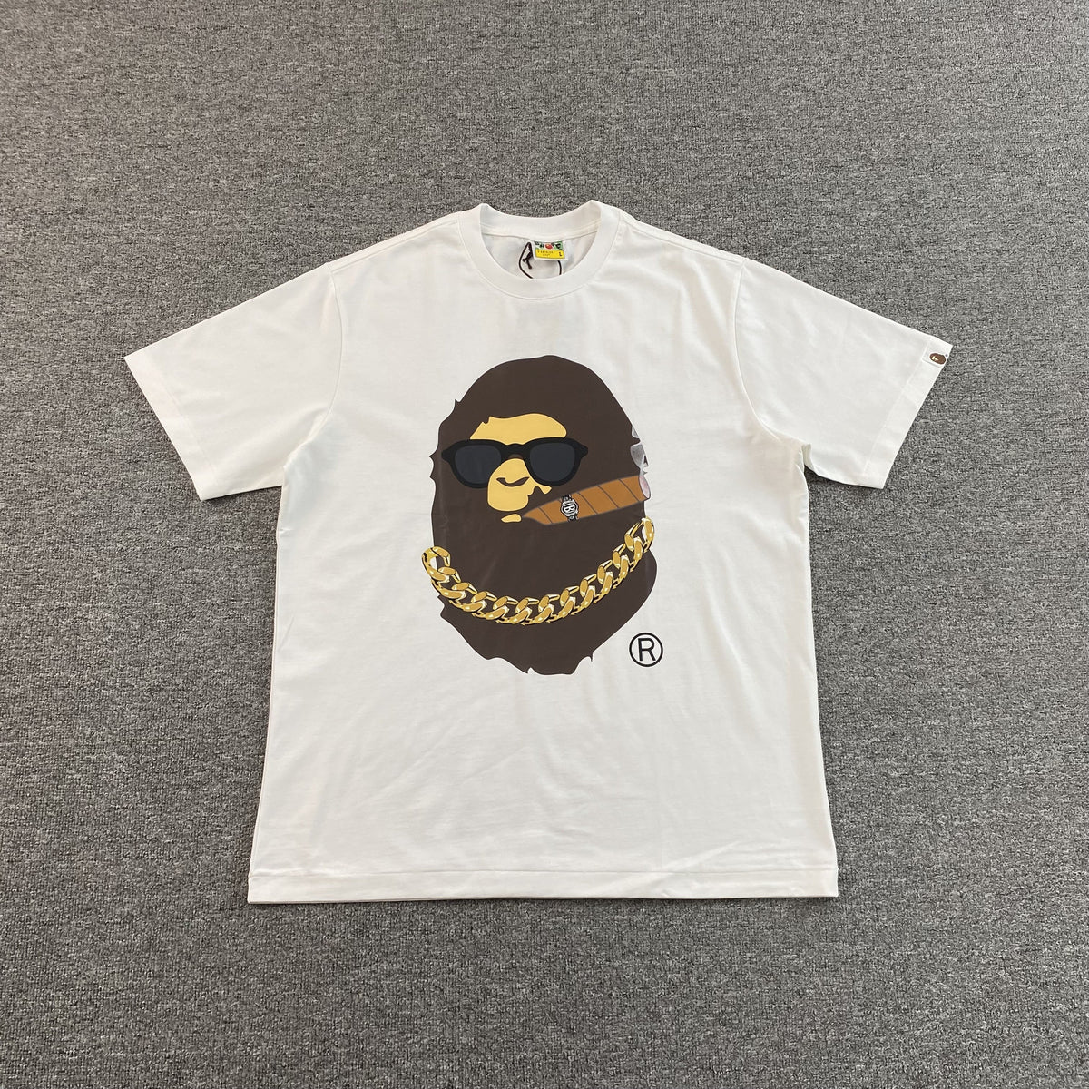 Bape Ape Tee White