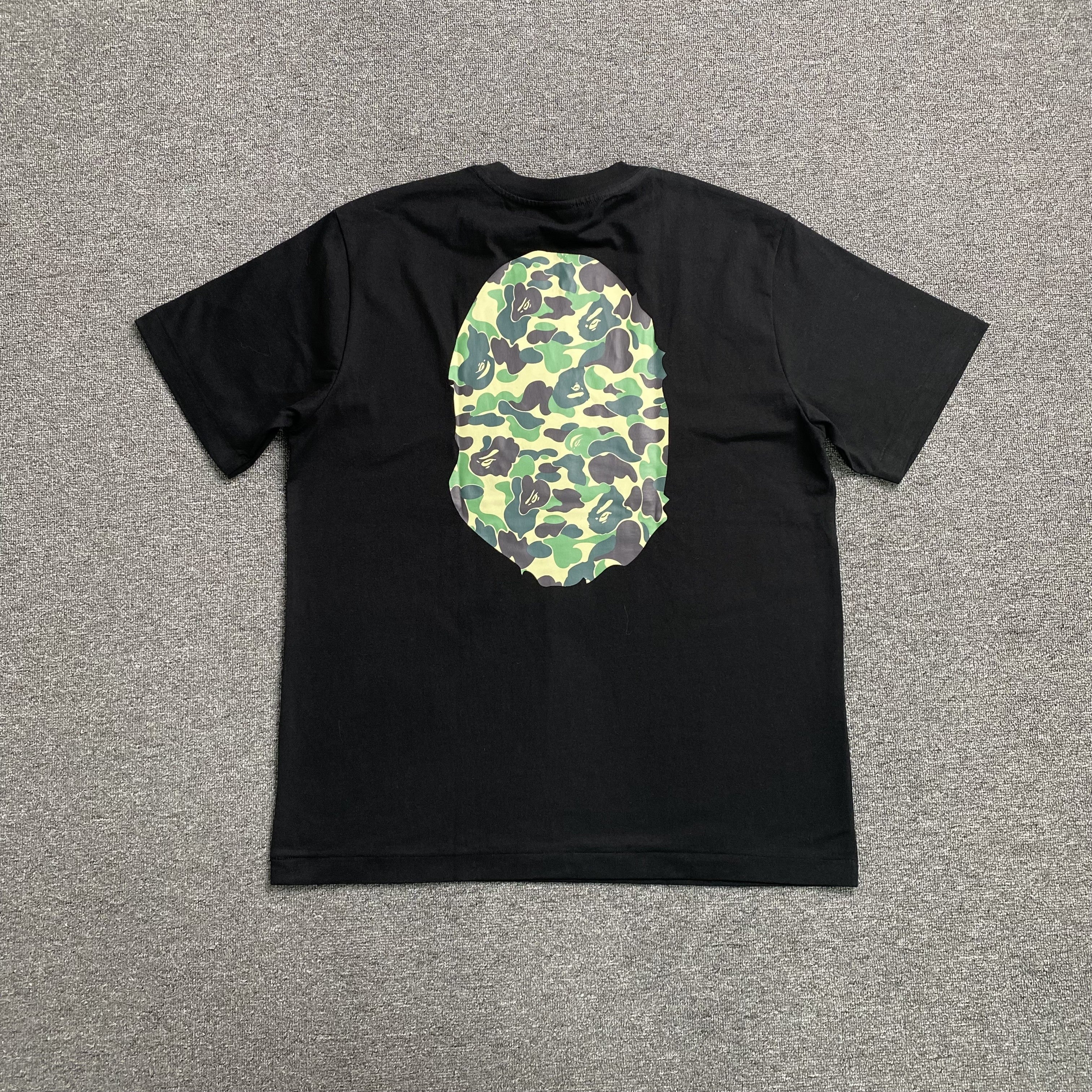 Bape Camo Big Ape Head Tee Black