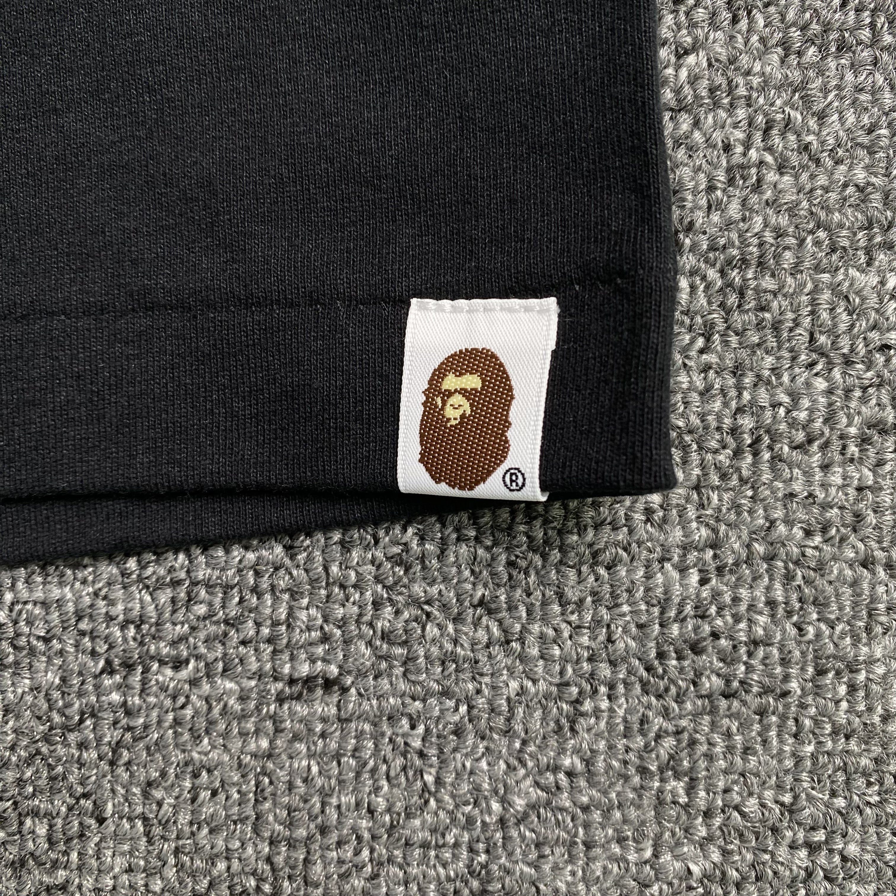 Bape Camo Big Ape Head Tee Black