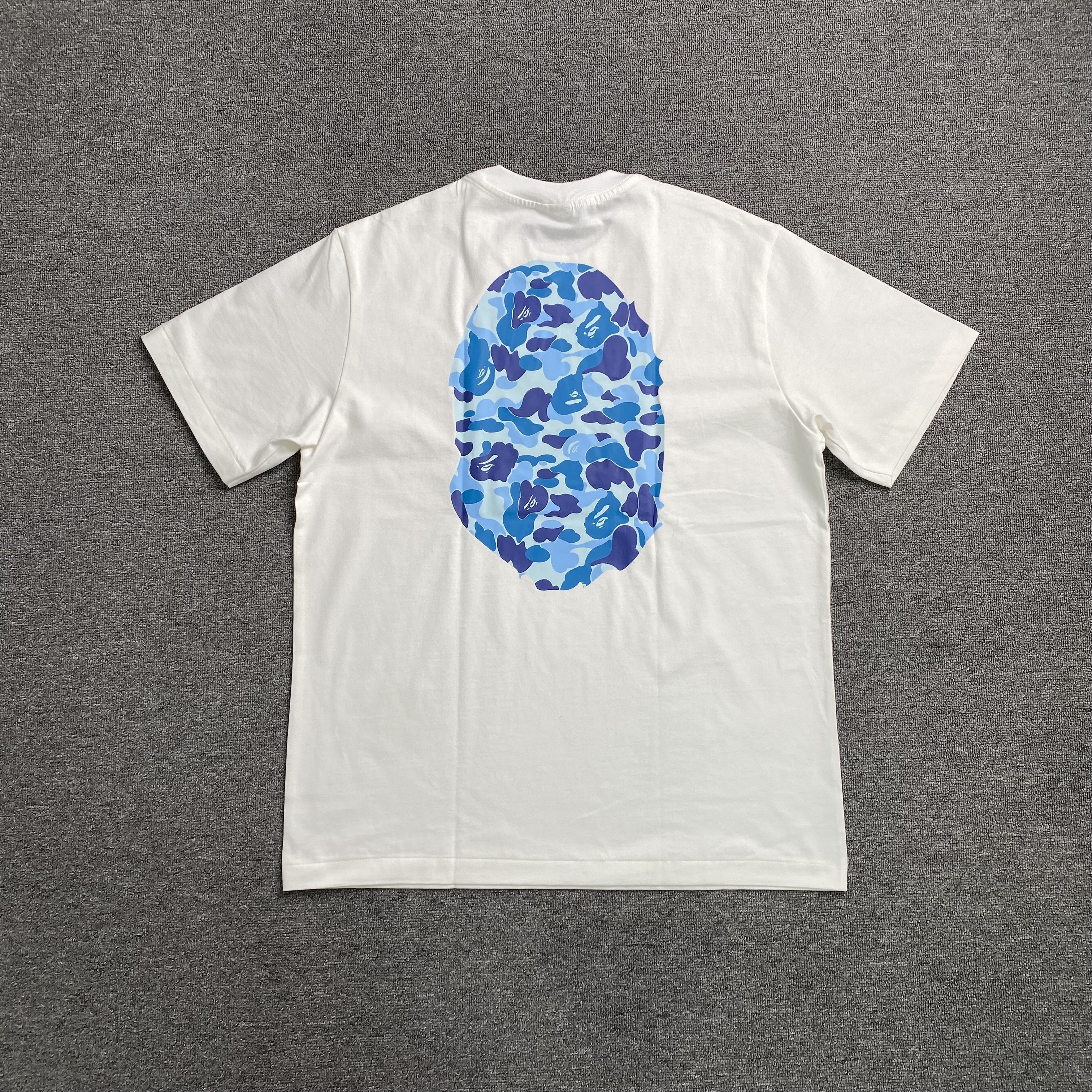 Bape Camo Big Ape Head Tee White