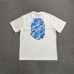 Bape Camo Big Ape Head Tee White