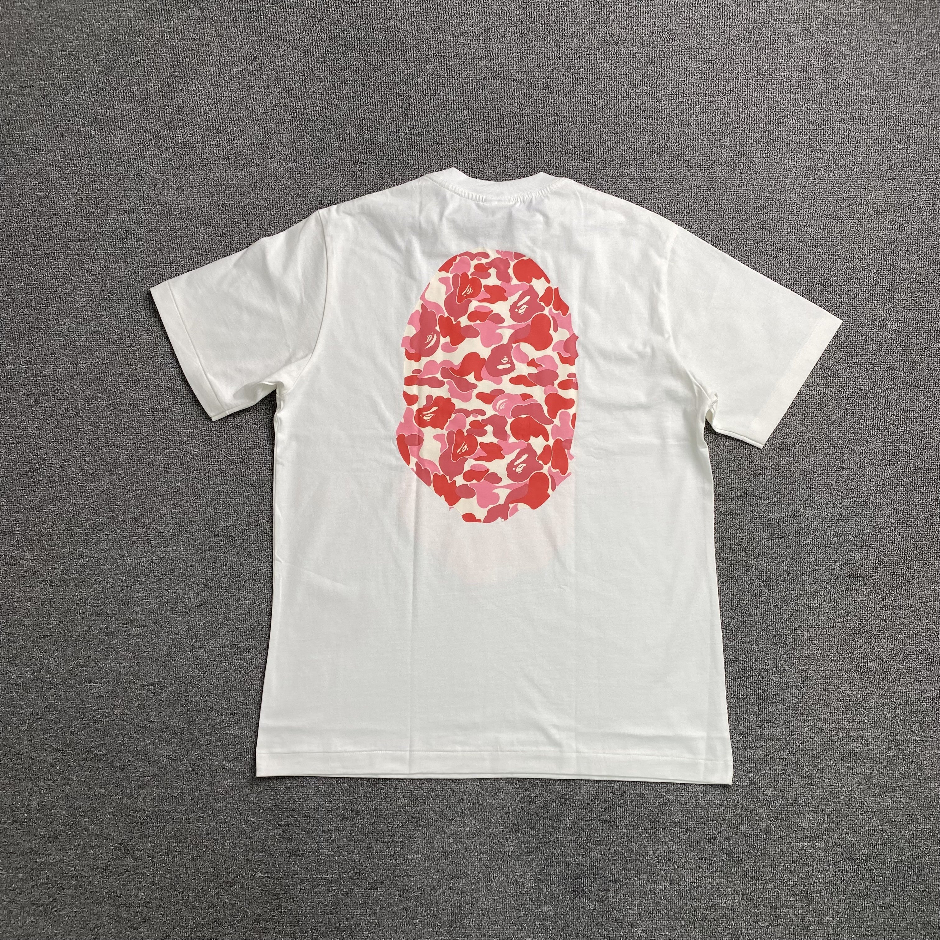 Bape Camo Big Ape Head Tee White