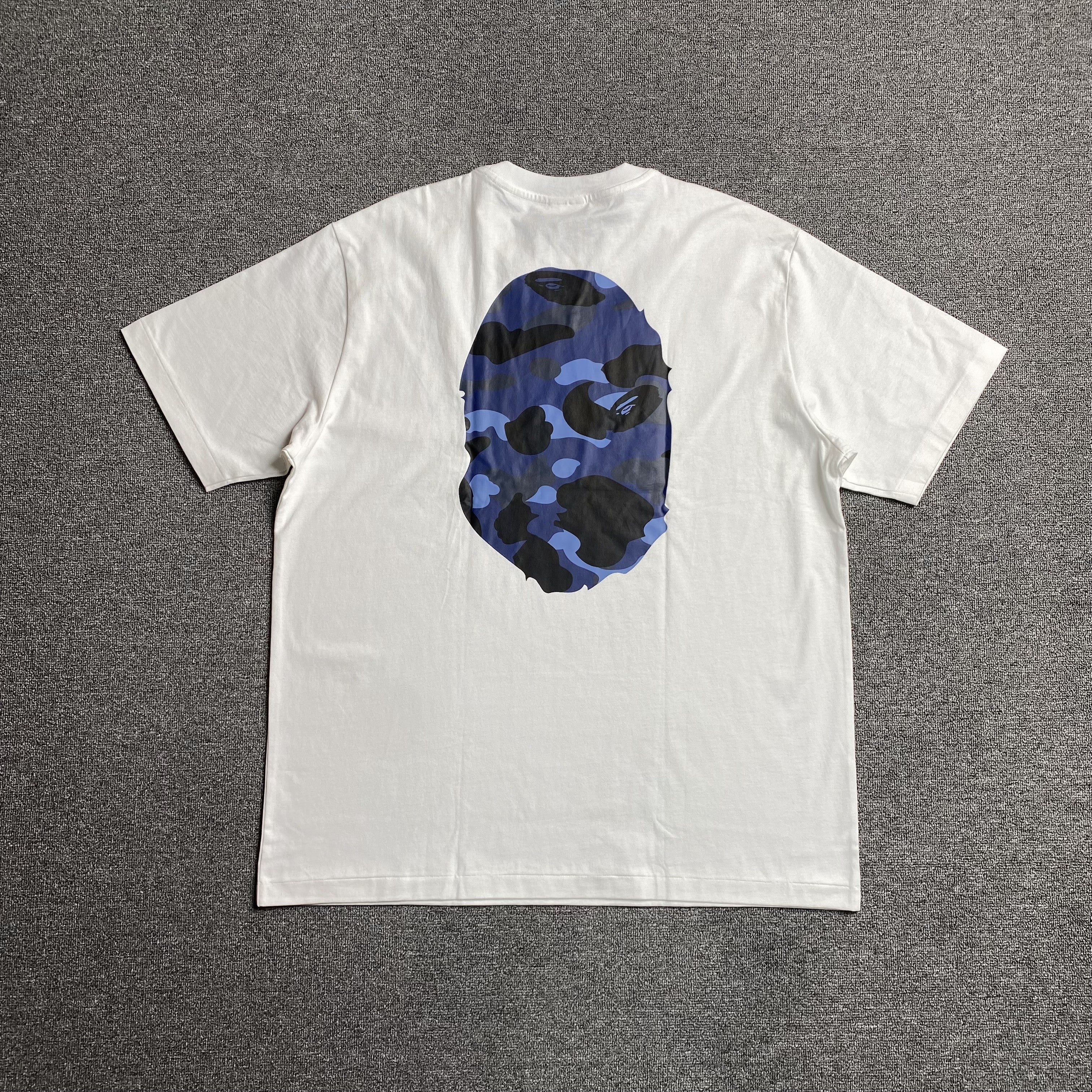 Bape Camo Big Ape Head Tee White