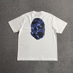 Bape Camo Big Ape Head Tee White