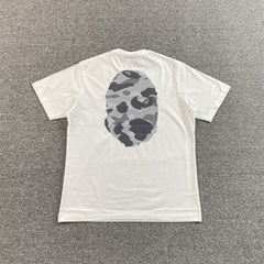 Bape Camo Big Ape Head Tee White