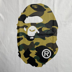 Bape Camo Big Ape Head Tee White