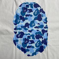 Bape Camo Big Ape Head Tee White