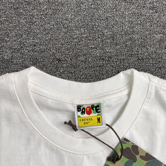 Bape Camo Big Ape Head Tee White