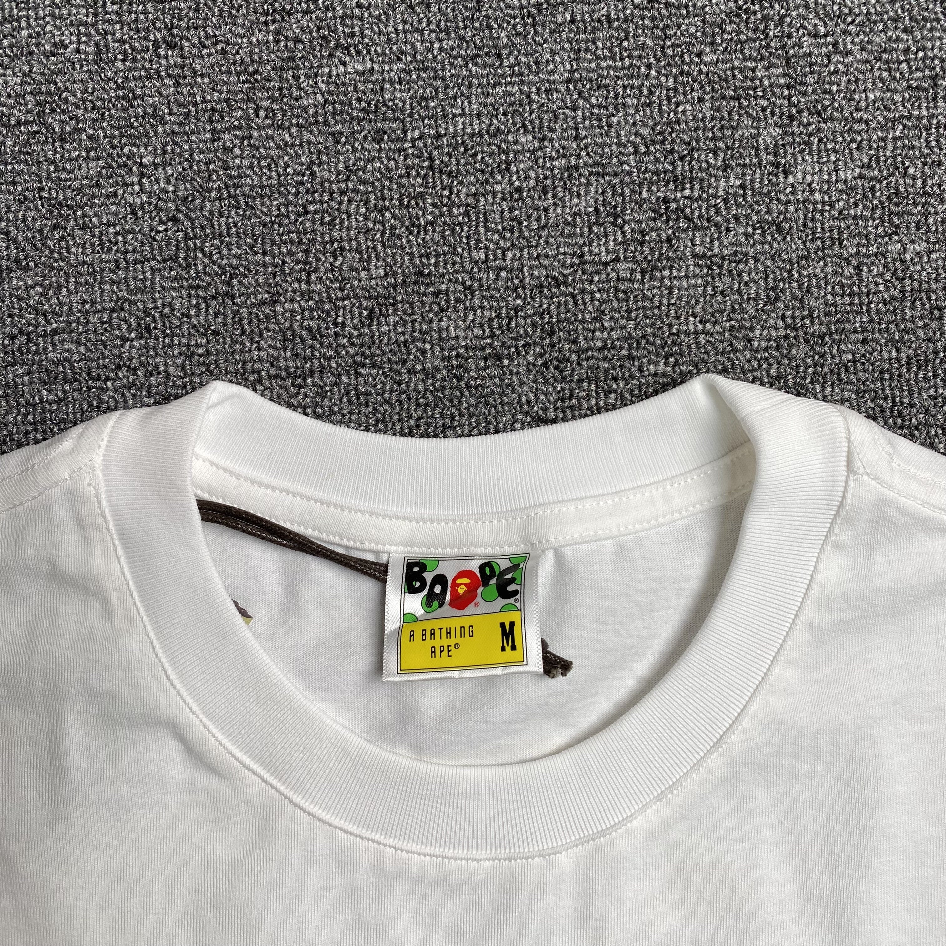 Bape Camo Big Ape Head Tee White