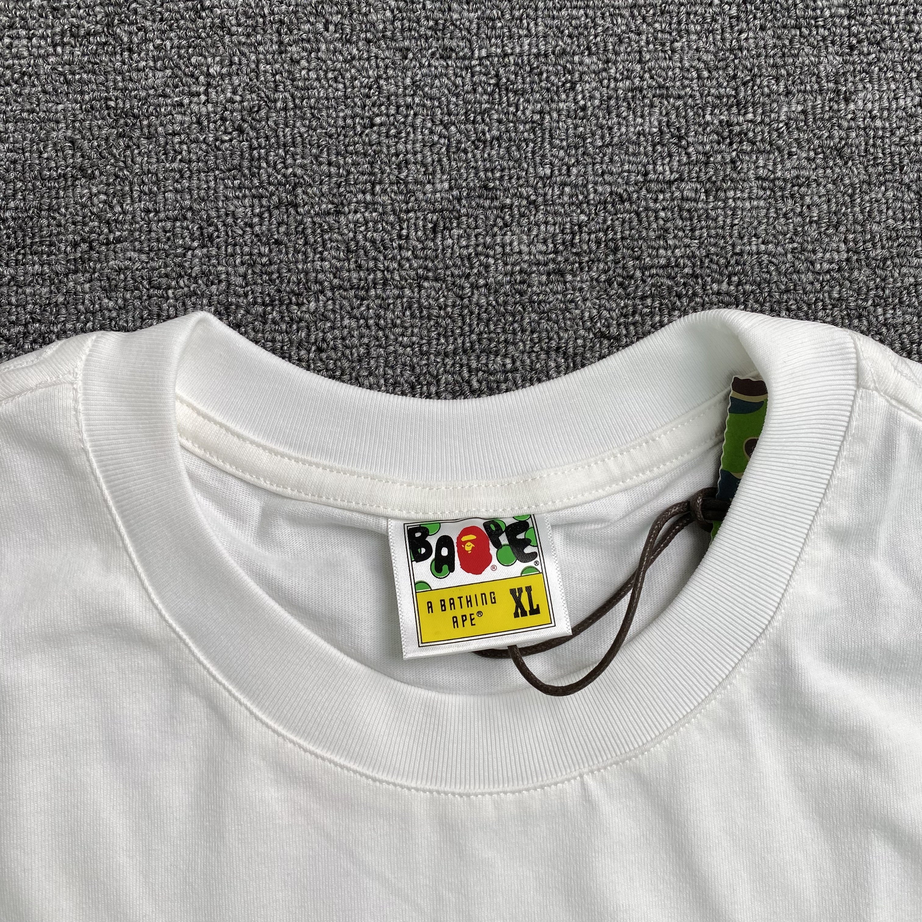 Bape Camo Big Ape Head Tee White