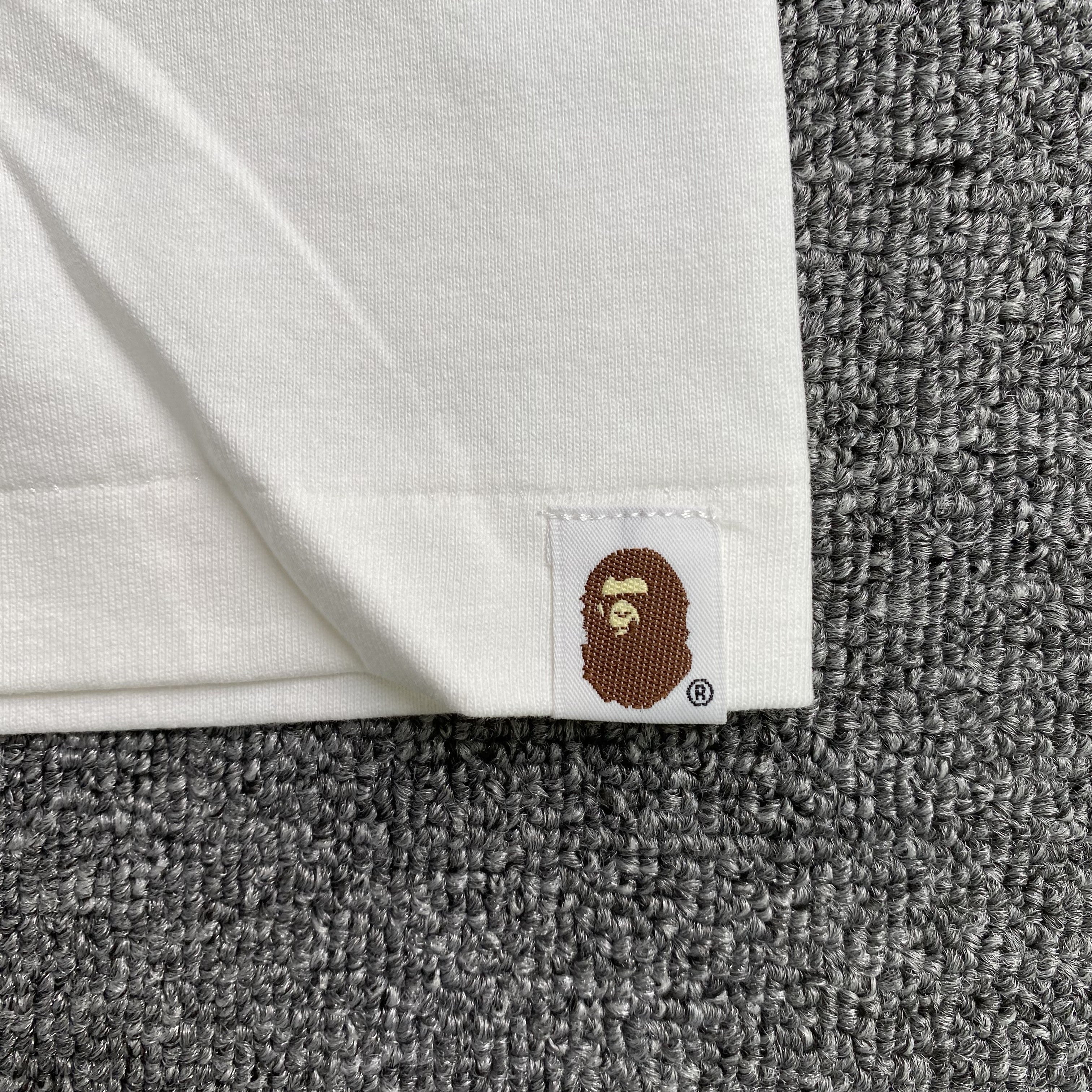 Bape Camo Big Ape Head Tee White