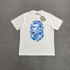 Bape Camo Big Ape Head Tee White