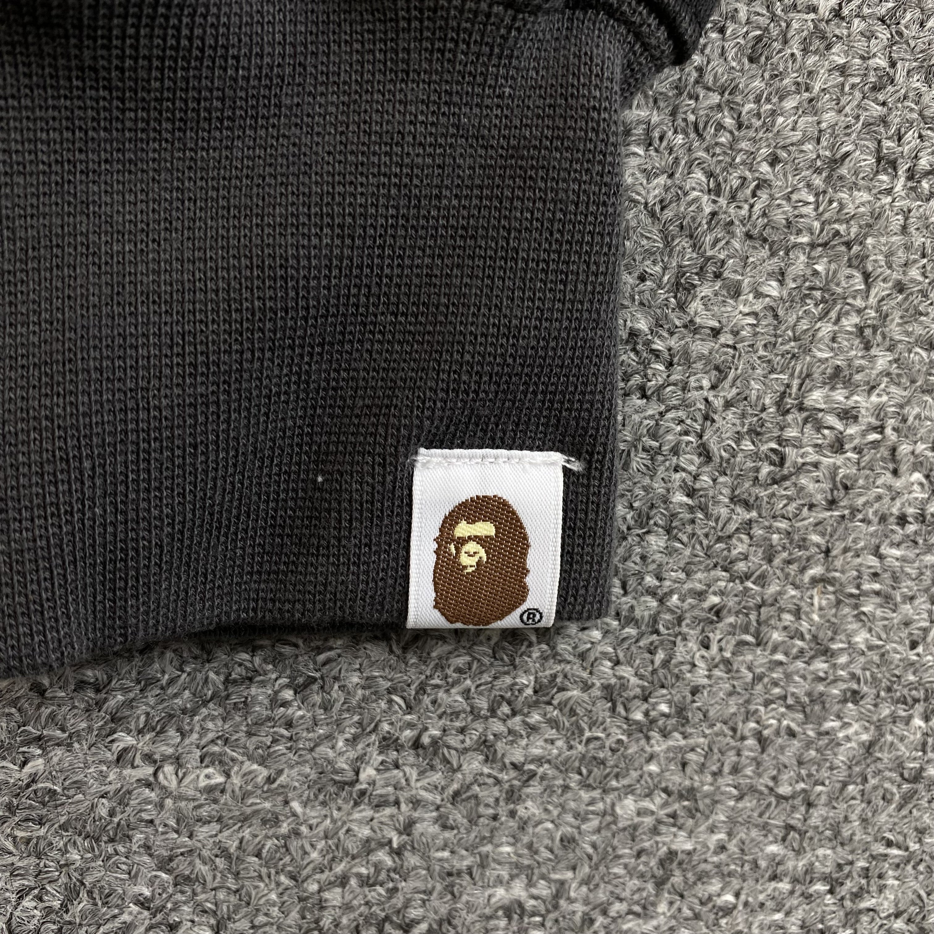 Bape City Camo Shark Full Zip Hoodie Black