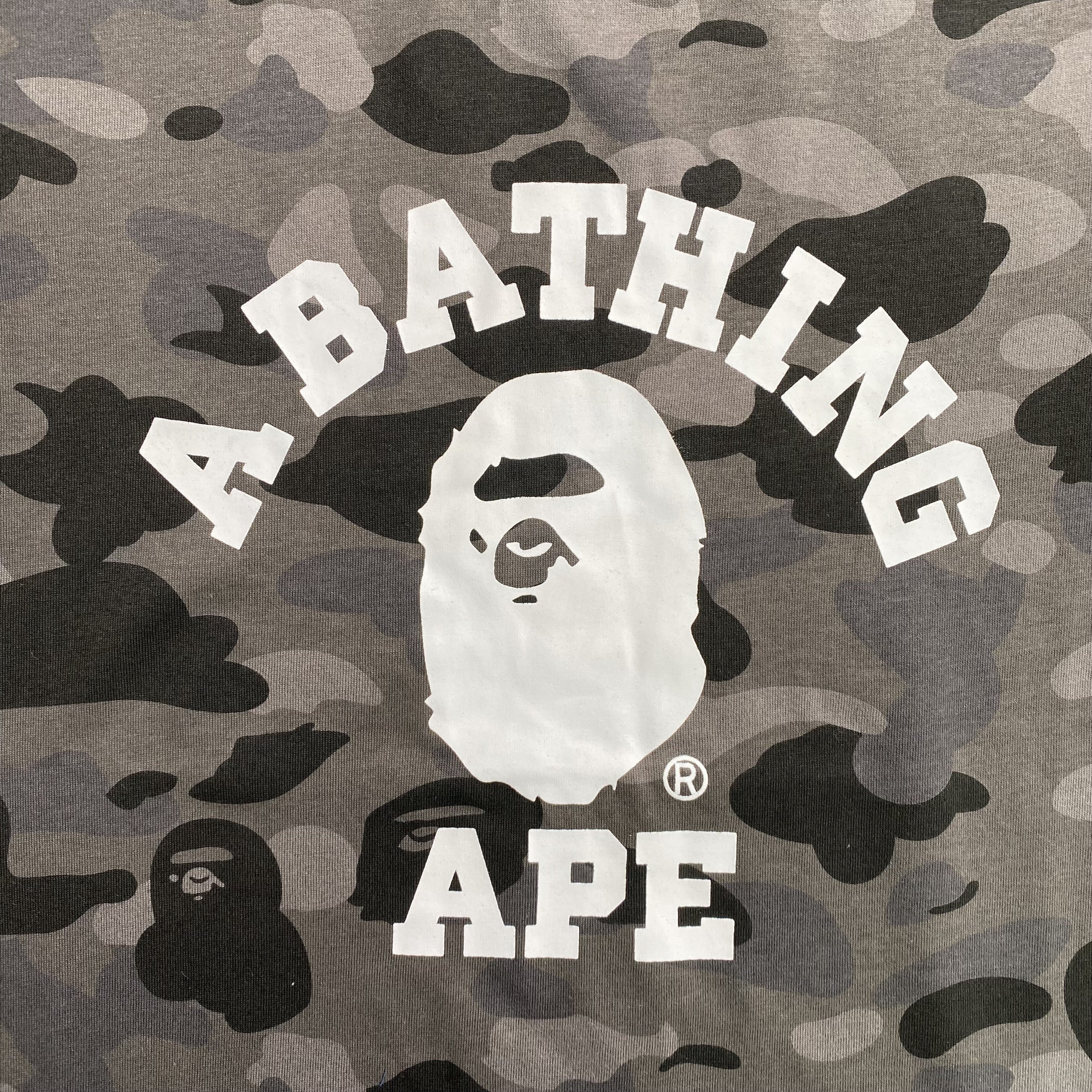 Bape Color Camo Tee Black