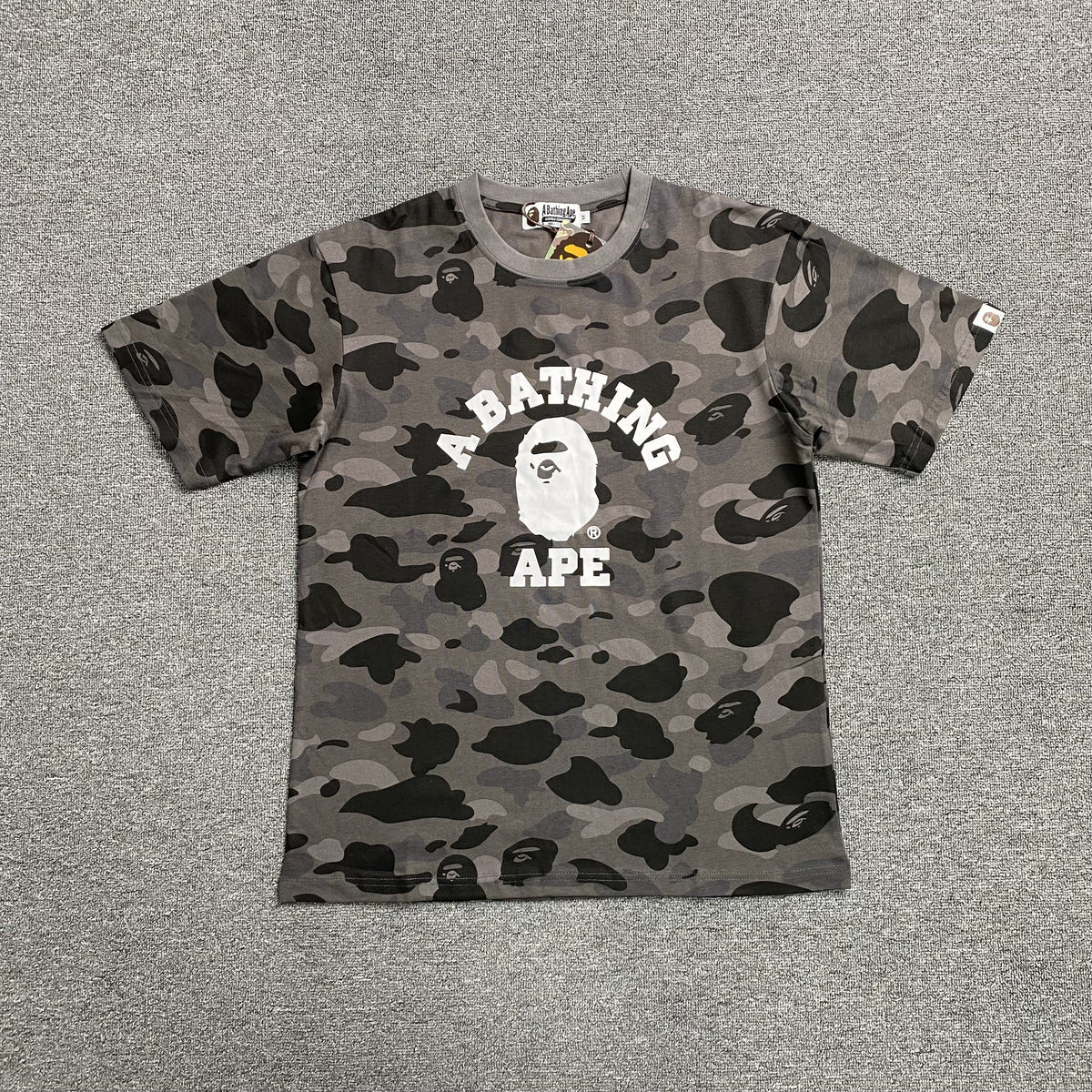 Bape Color Camo Tee Black