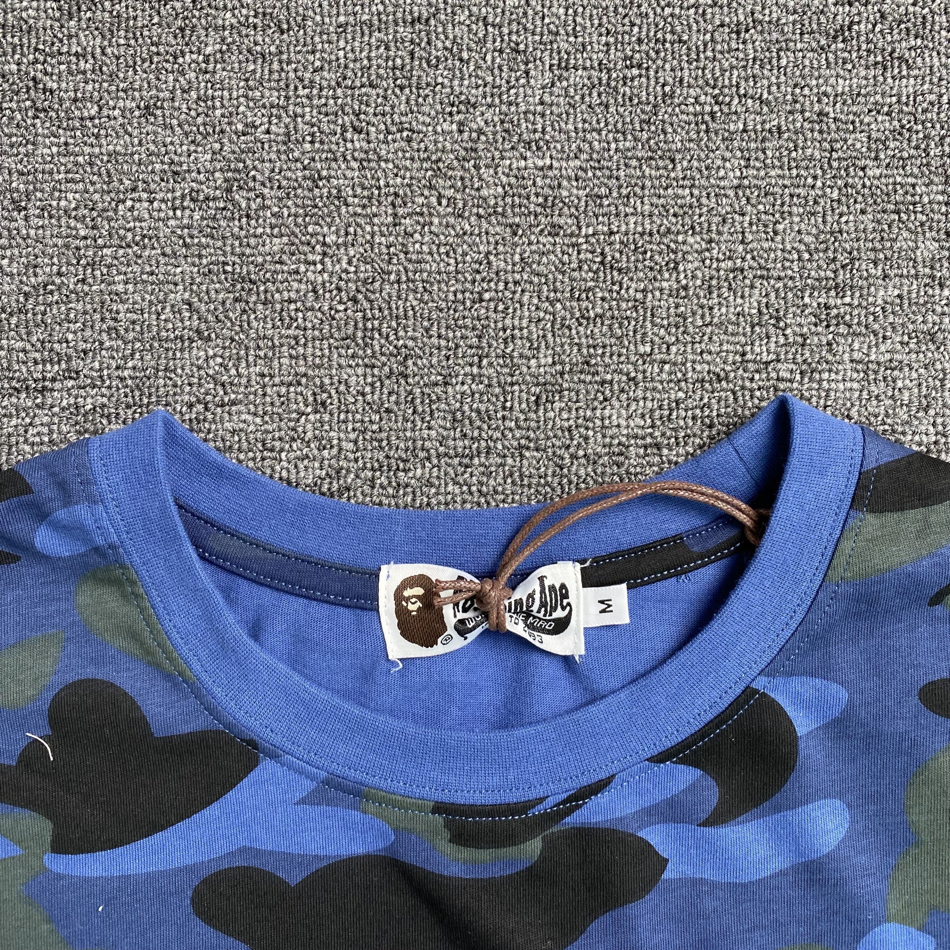 Bape Color Camo Tee Blue