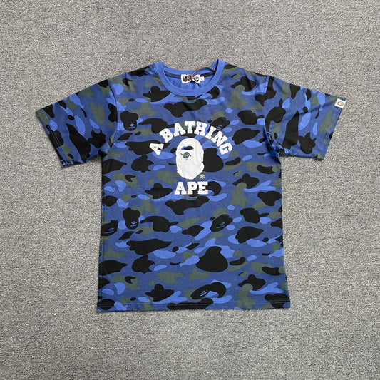 Bape Color Camo Tee Blue