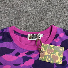 Bape Color Camo Tee Purple