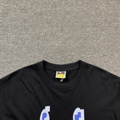 Bape Digital Shark Tee Black