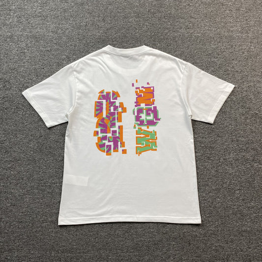 Bape Digital Shark Tee White