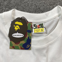 Bape Digital Shark Tee White