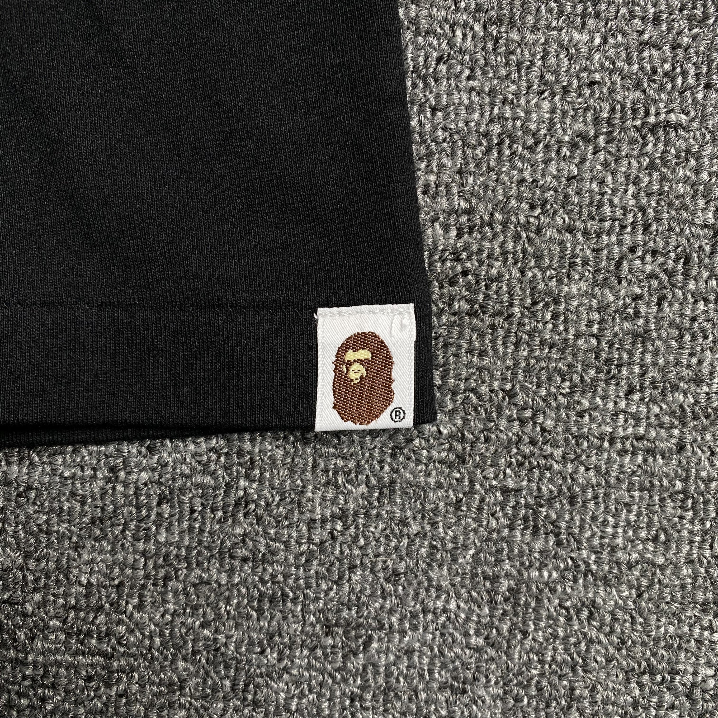 Bape Lux Sport Ape Head Tee Black