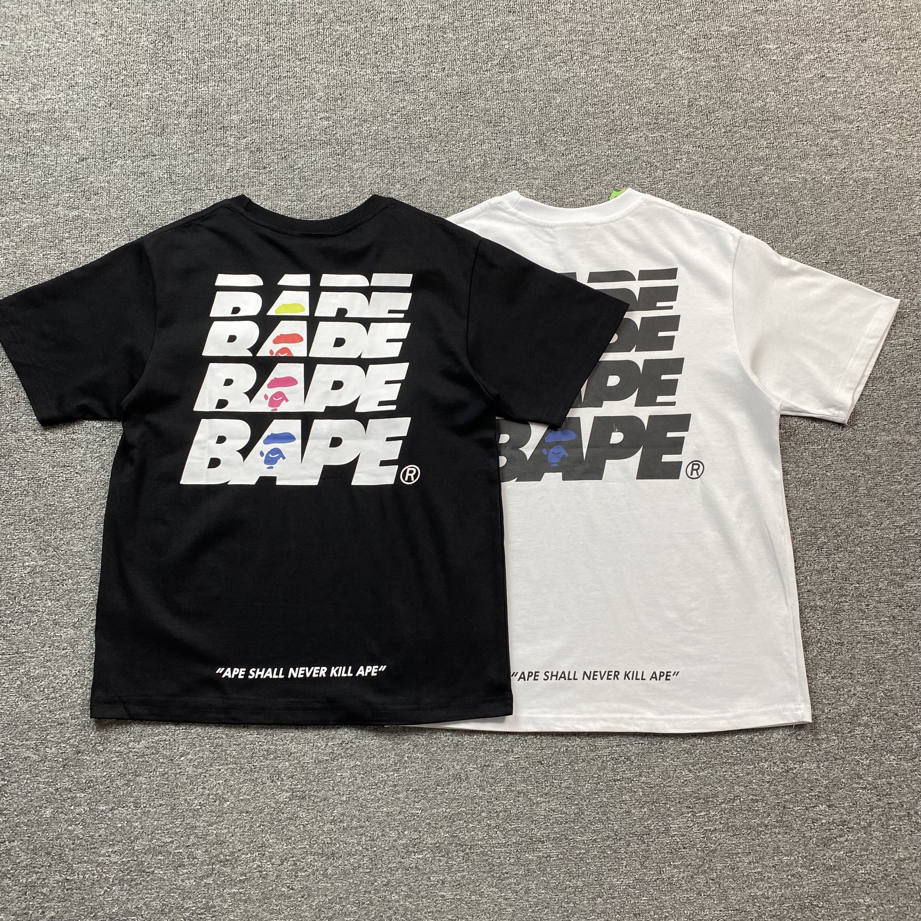Bape Reflex Tee Black
