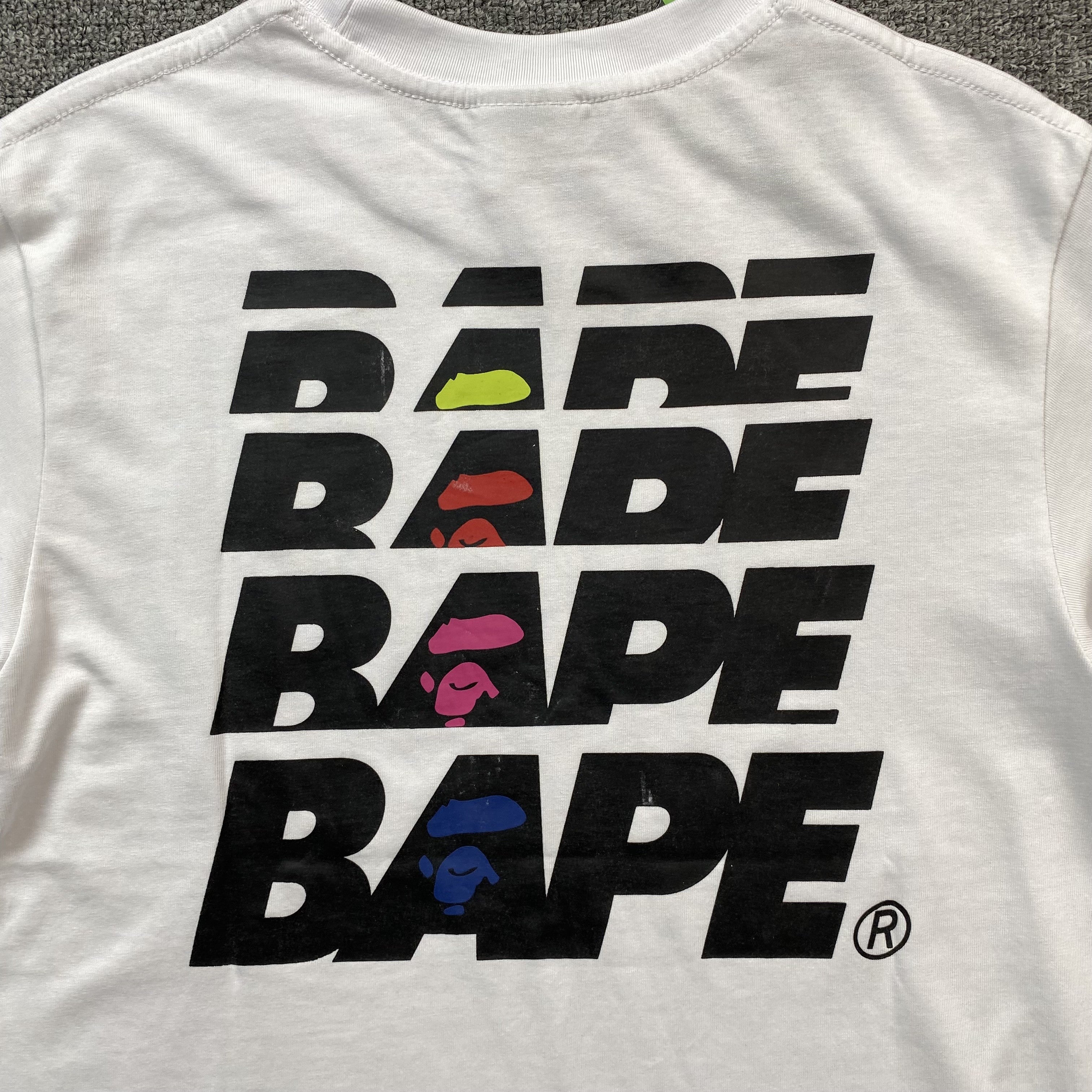 Bape Reflex Tee White