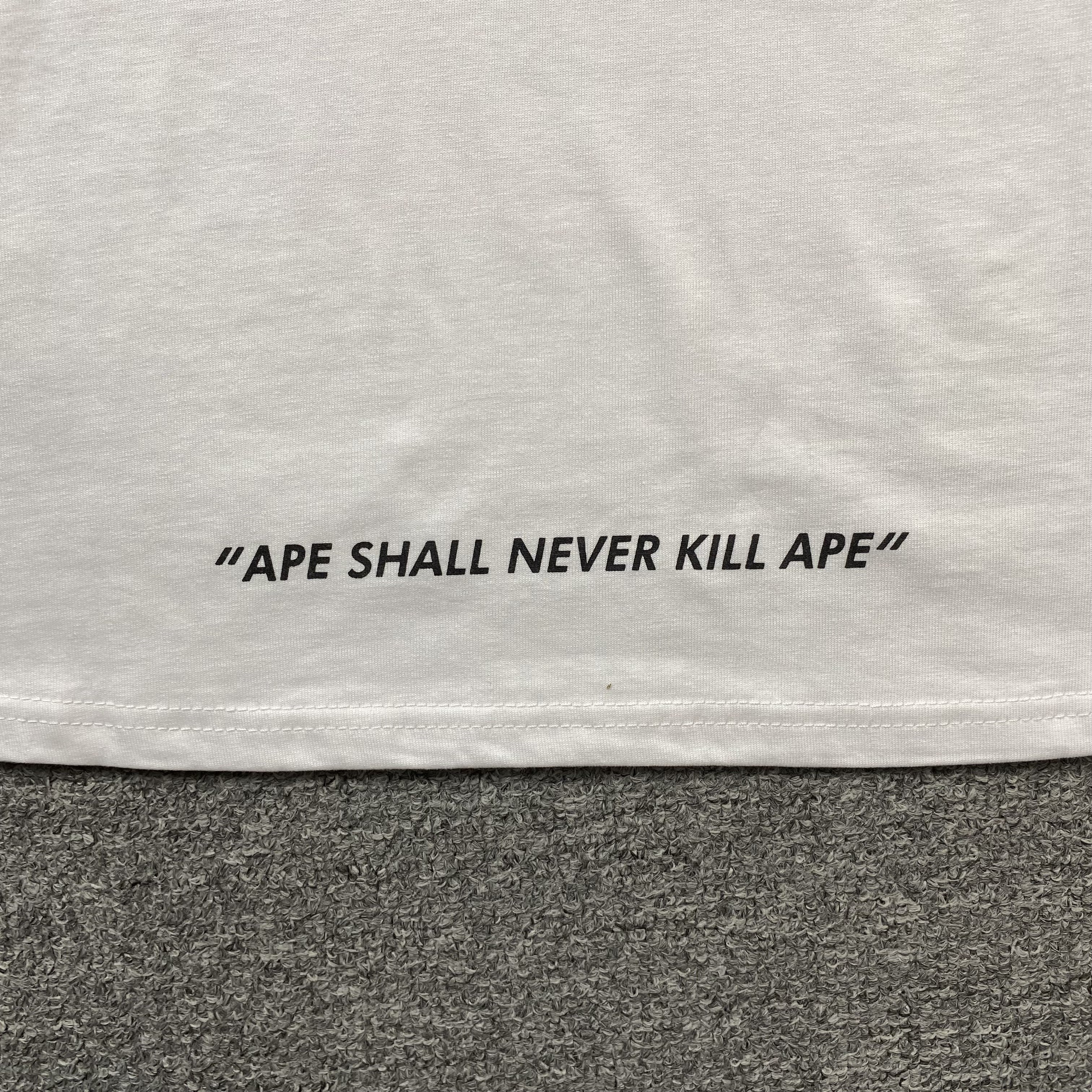 Bape Reflex Tee White