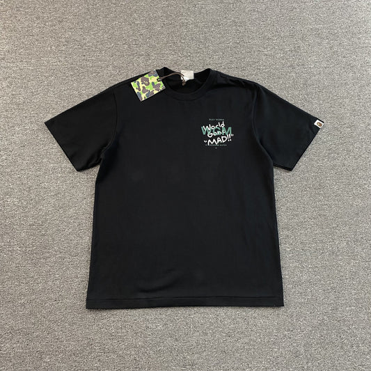 Bape Woodland Camo WGM Tee Black
