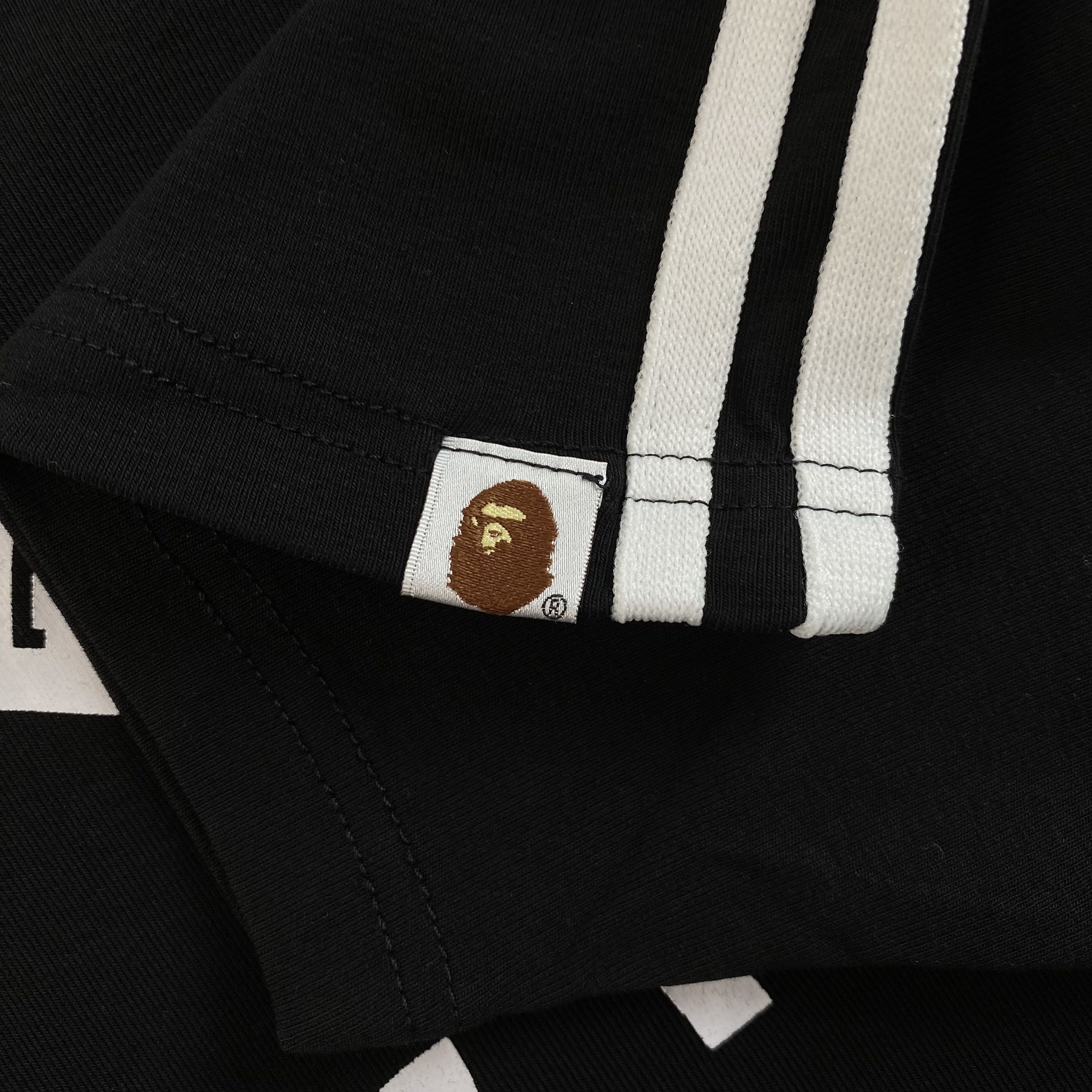 Bape x Adidas Tee Black