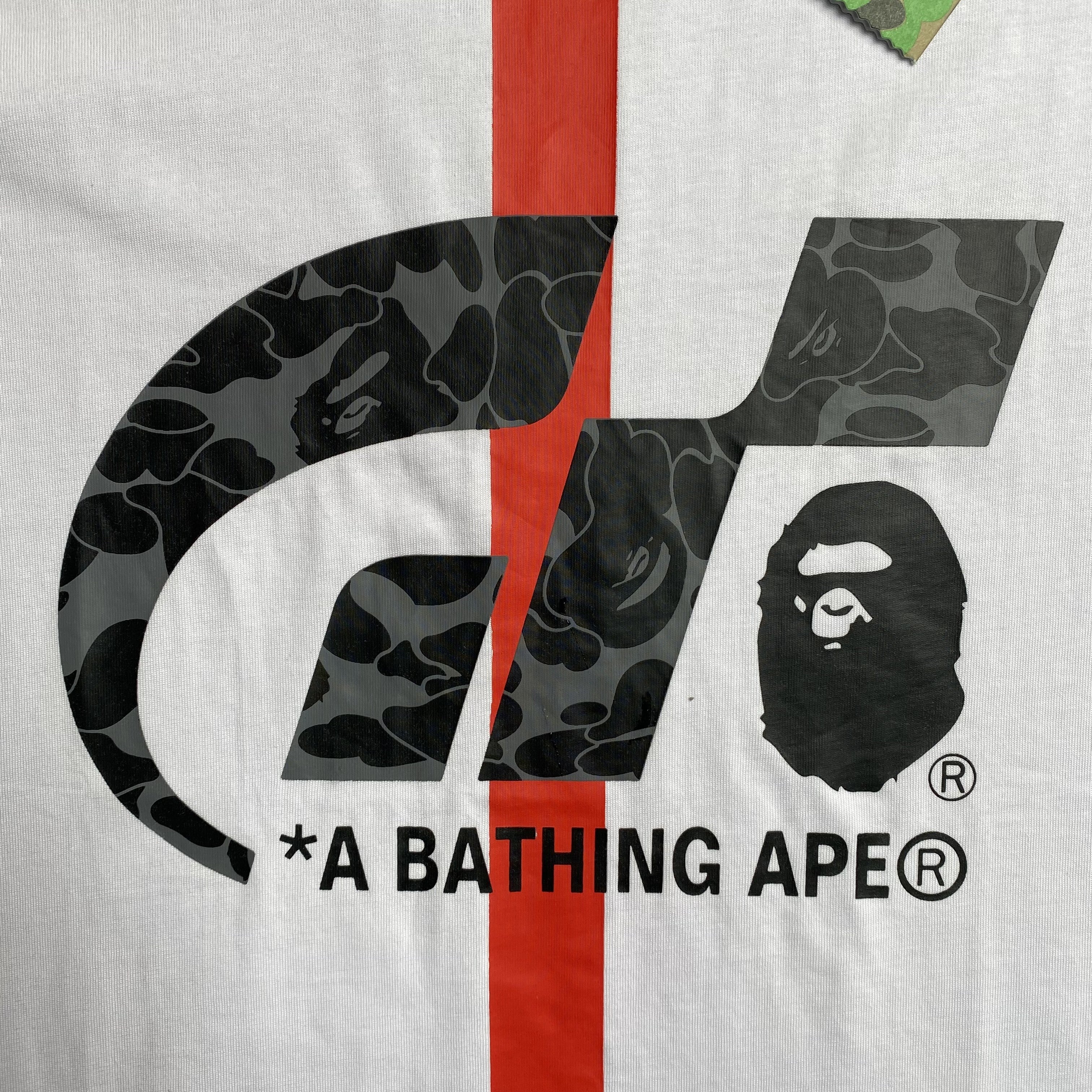 Bape x Gran Turismo Tee White