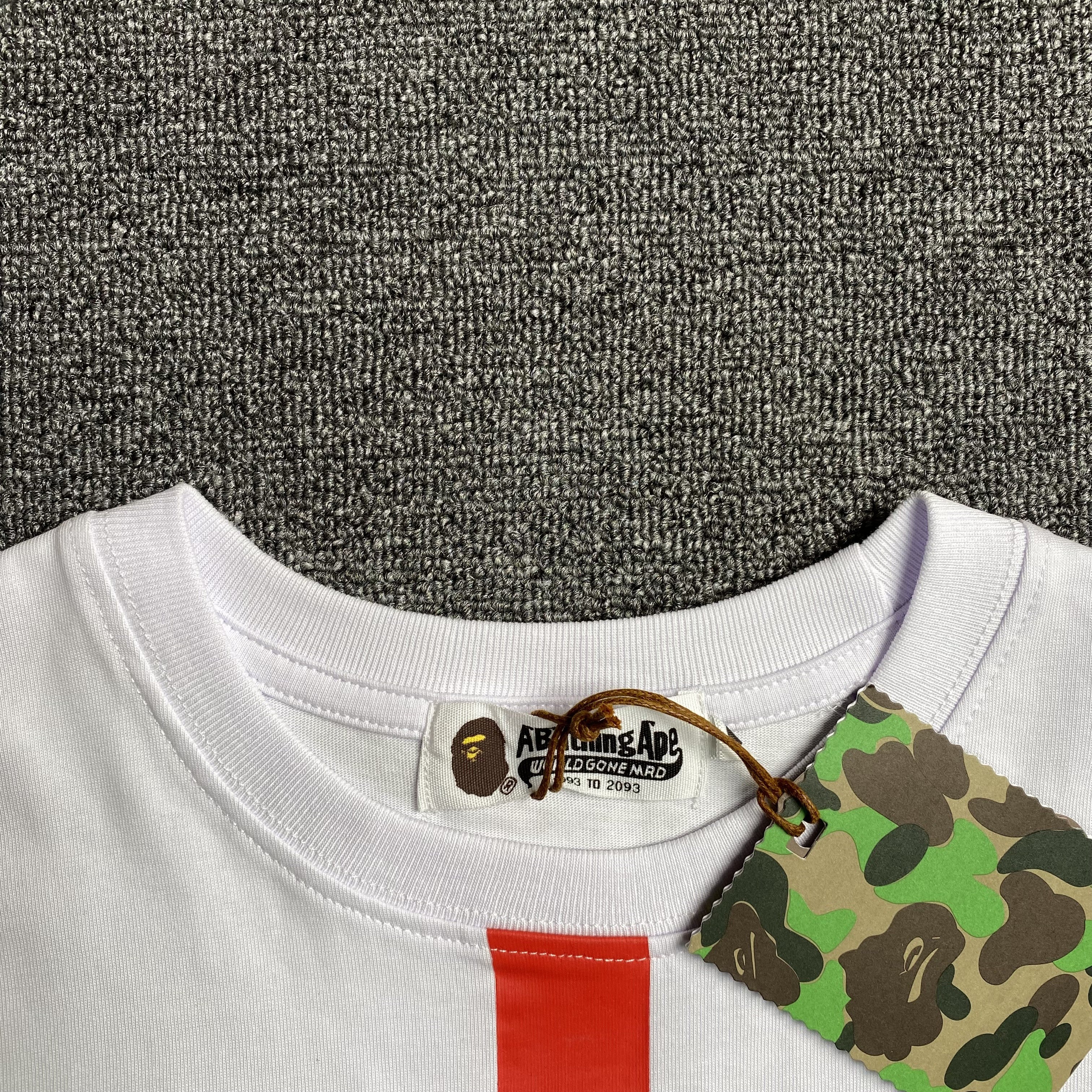 Bape x Gran Turismo Tee White