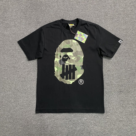 Bape x Undefeated Tee Black