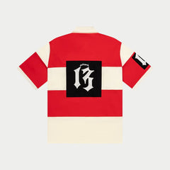 God Speed Classic Field Rugby Shirt (RED WHITE)