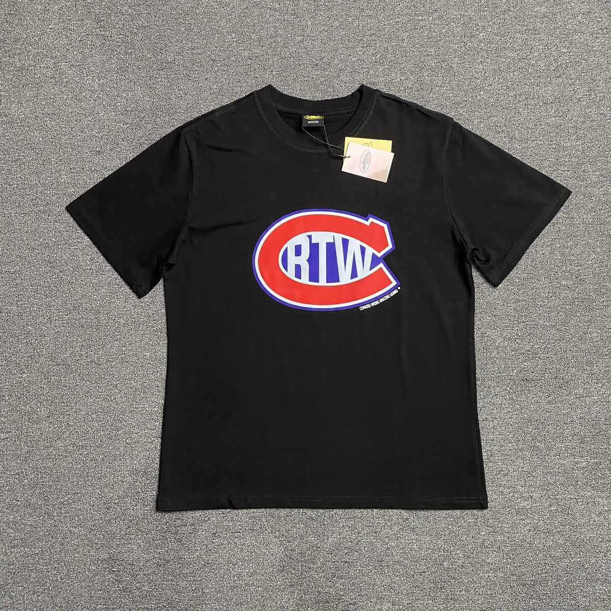 Corteiz C In RTW Tee Black