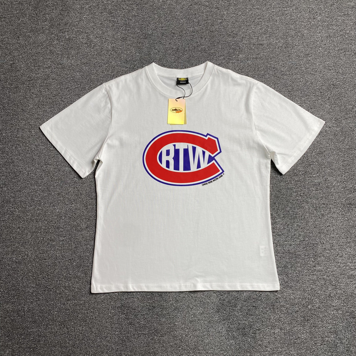 Corteiz C In RTW Tee White