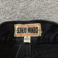 Corteiz C-Star Denim Shorts Black