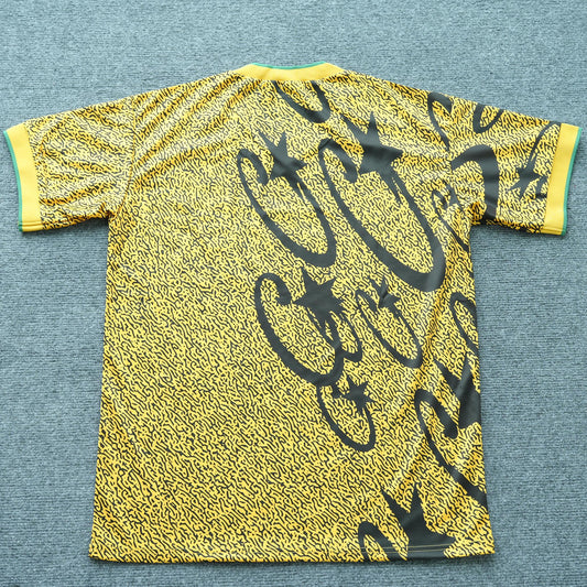 Corteiz Carni Stellations Football Jersey Yellow