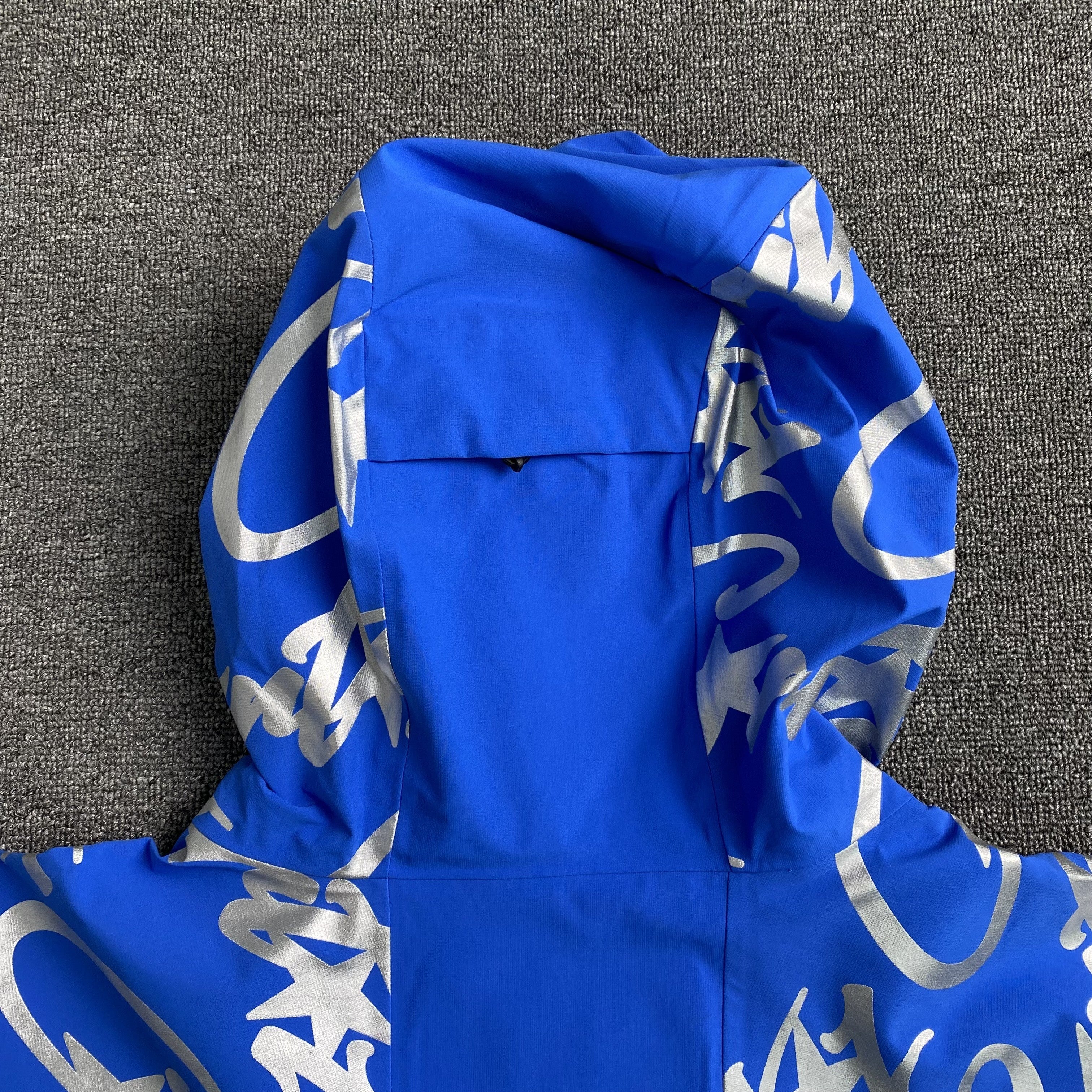 Corteiz Elitework Waterproof Shell Jacket Blue