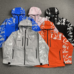 Corteiz Elitework Waterproof Shell Jacket Grey