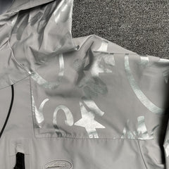 Corteiz Elitework Waterproof Shell Jacket Grey