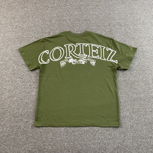 Corteiz Royale Tee Olive