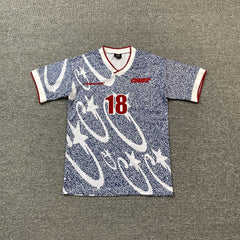 Corteiz RTW Stellar Jersey Glacier Blue