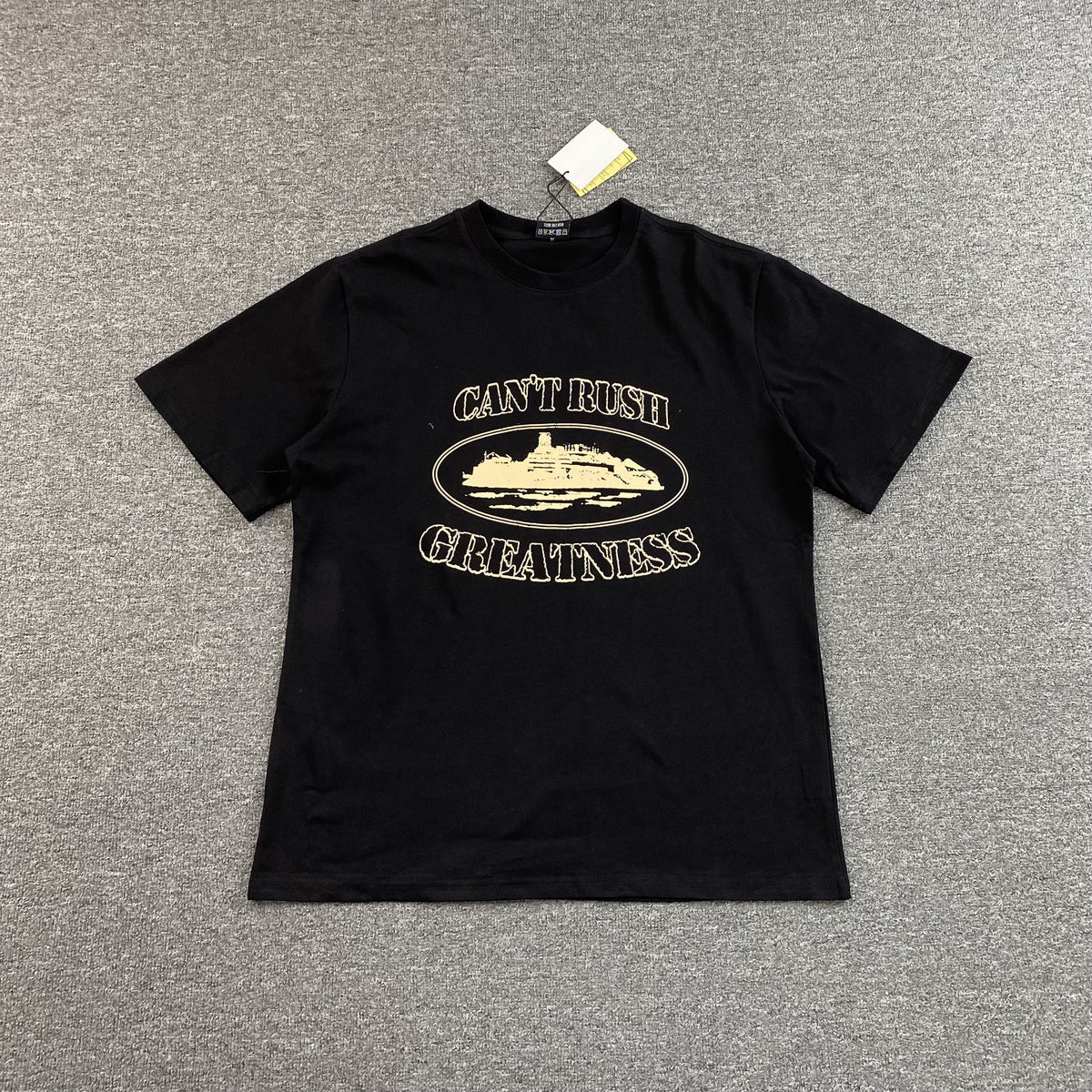 Corteiz x Central Cee Tee Black